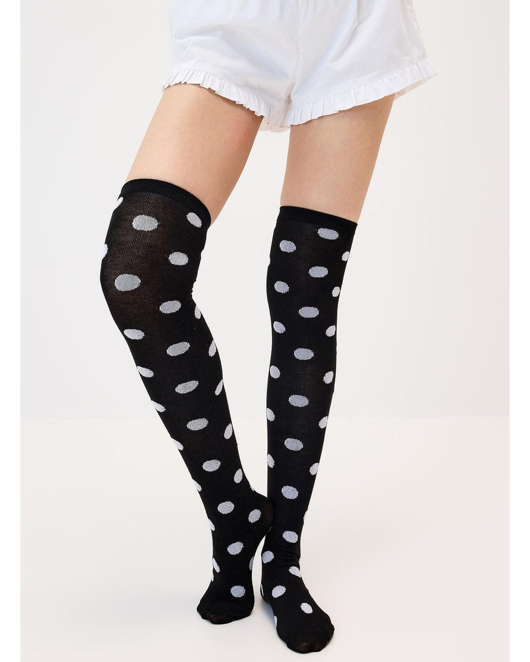 Simon's Black Polka Dot Fine