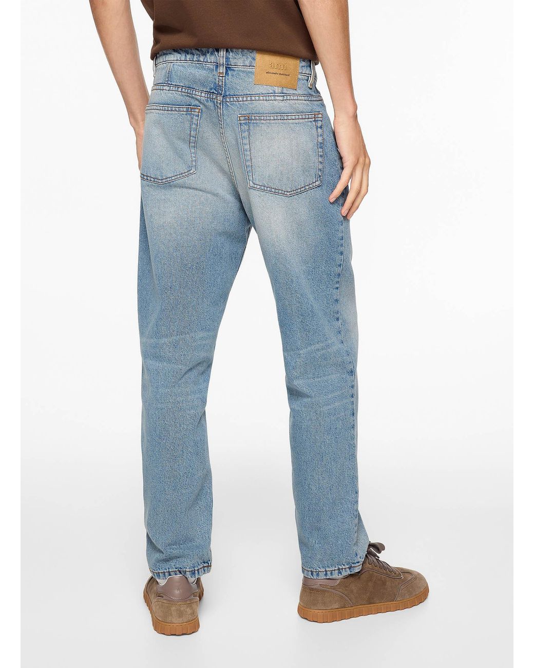 AMI Blue Straight for men