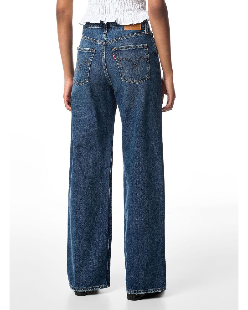 Levi's Blue Ribcage Wide