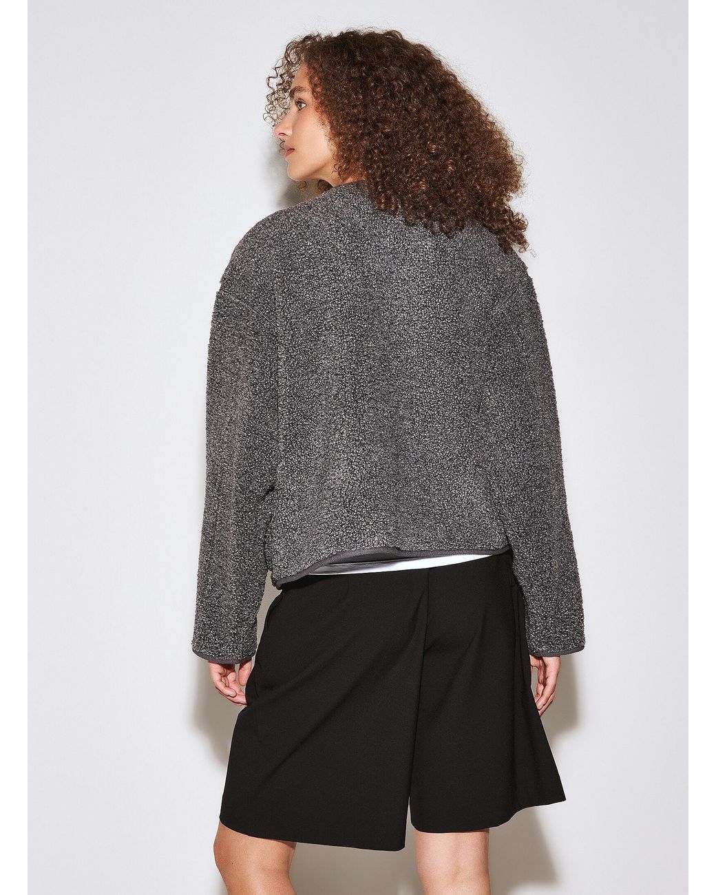 Twik Gray Buttoned High