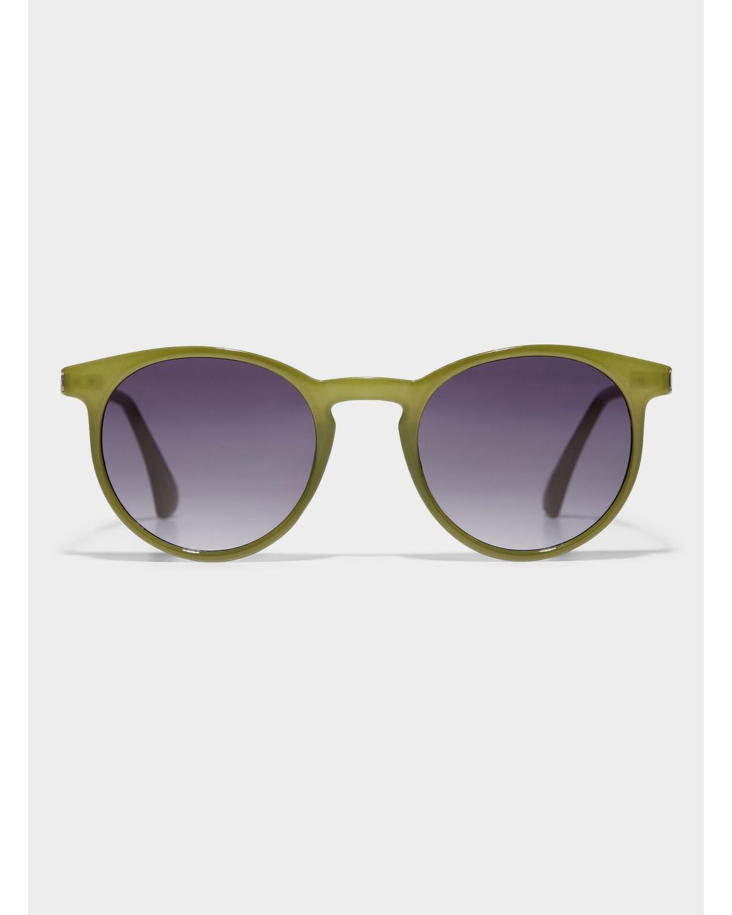 Simon's Multicolor Regan Round Sunglasses