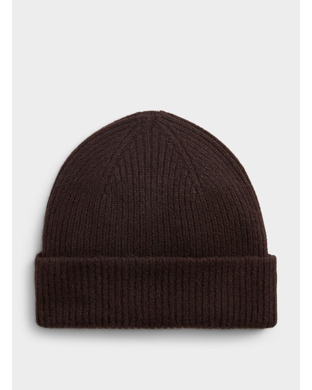 Le Bonnet Brown Classic Lambswool for men