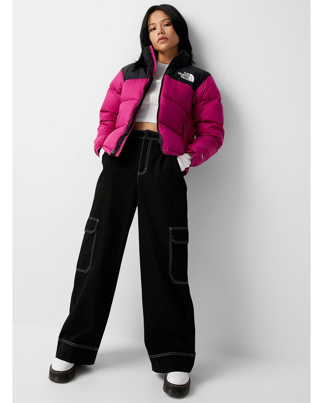 The North Face 1996 Retro Nuptse Puffer Jacket in Pink | Lyst