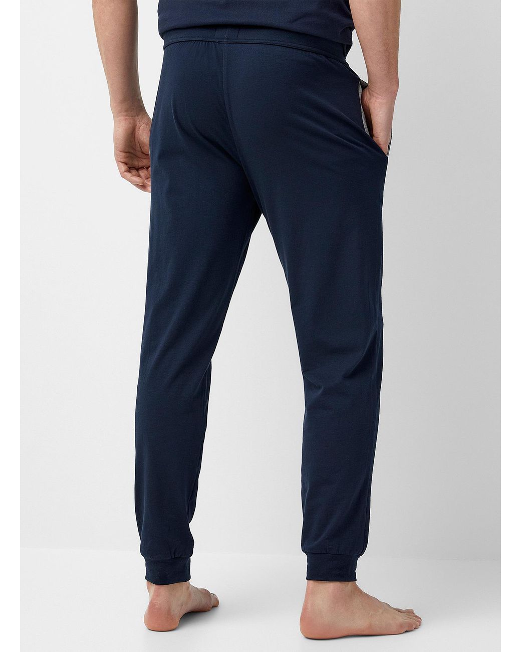 Hugo boss navy joggers outlet
