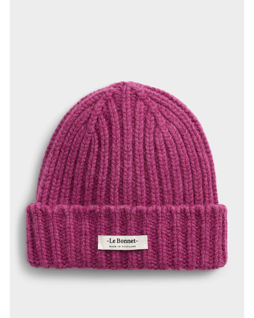 Le Bonnet Pink Lambswool for men