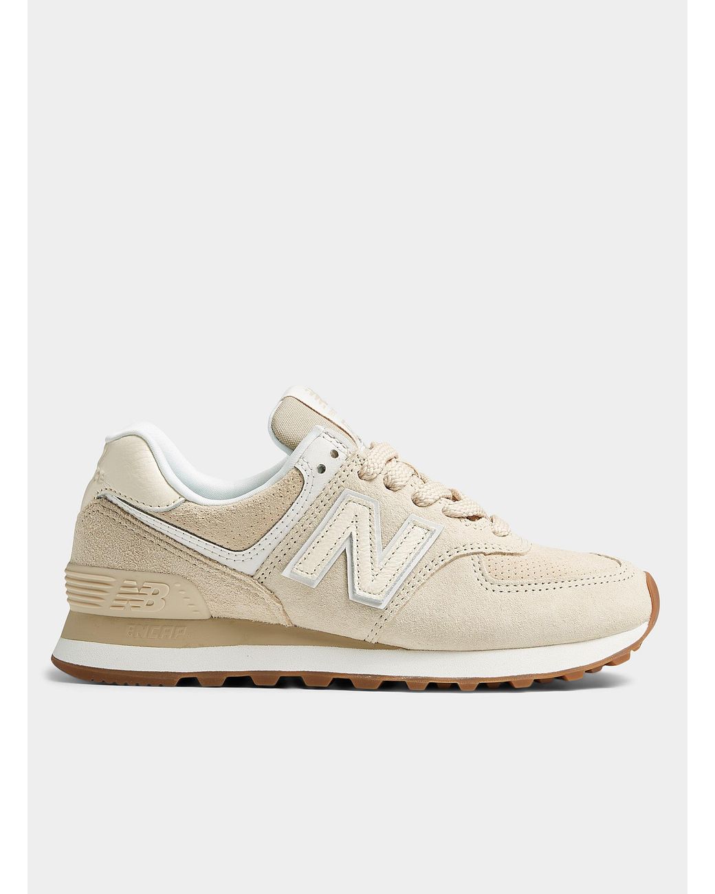 New balance top wl574 femme beige