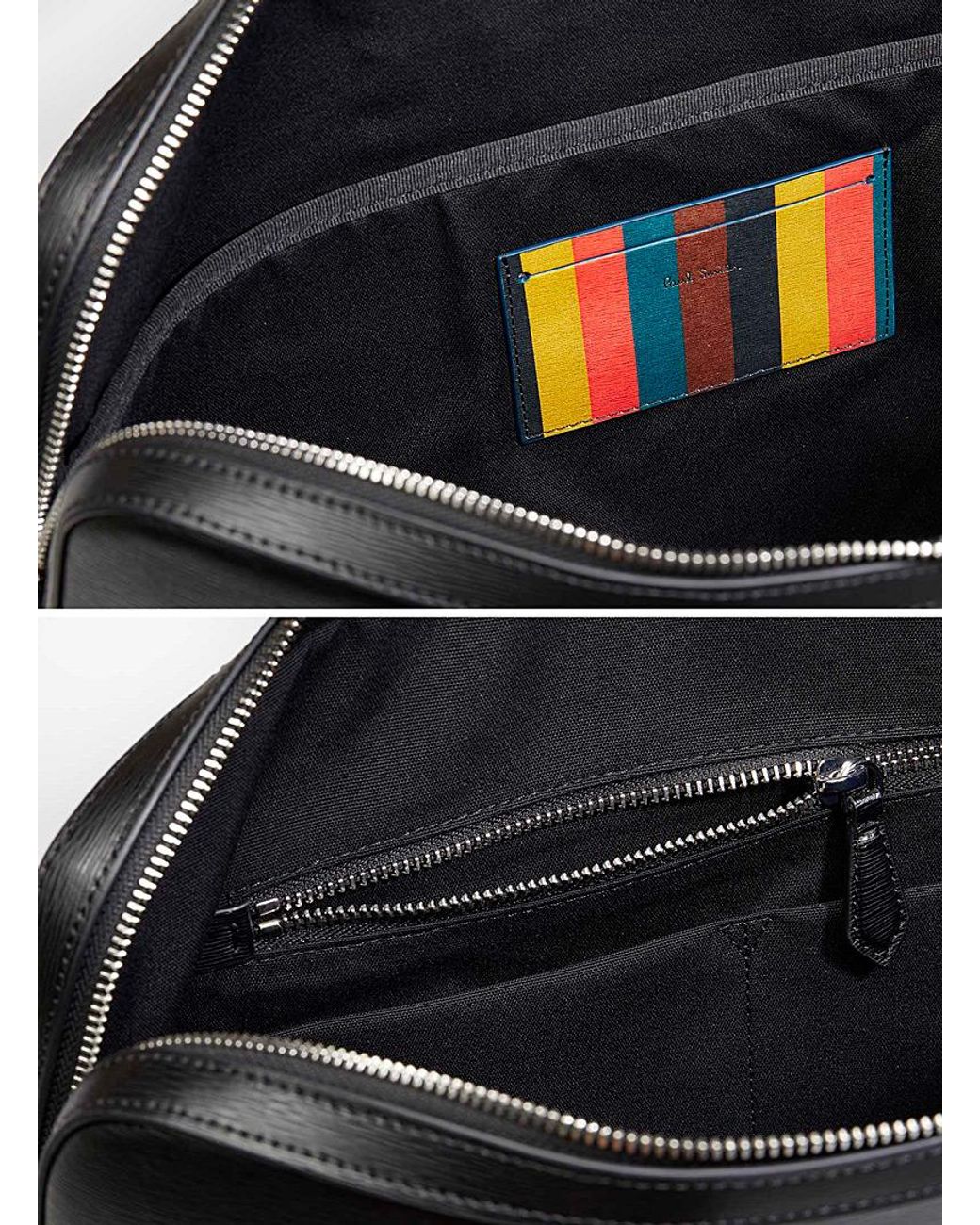 Paul Smith Bag - BNWT Men's Bright Stripe Leather Business Folio bag  RRP