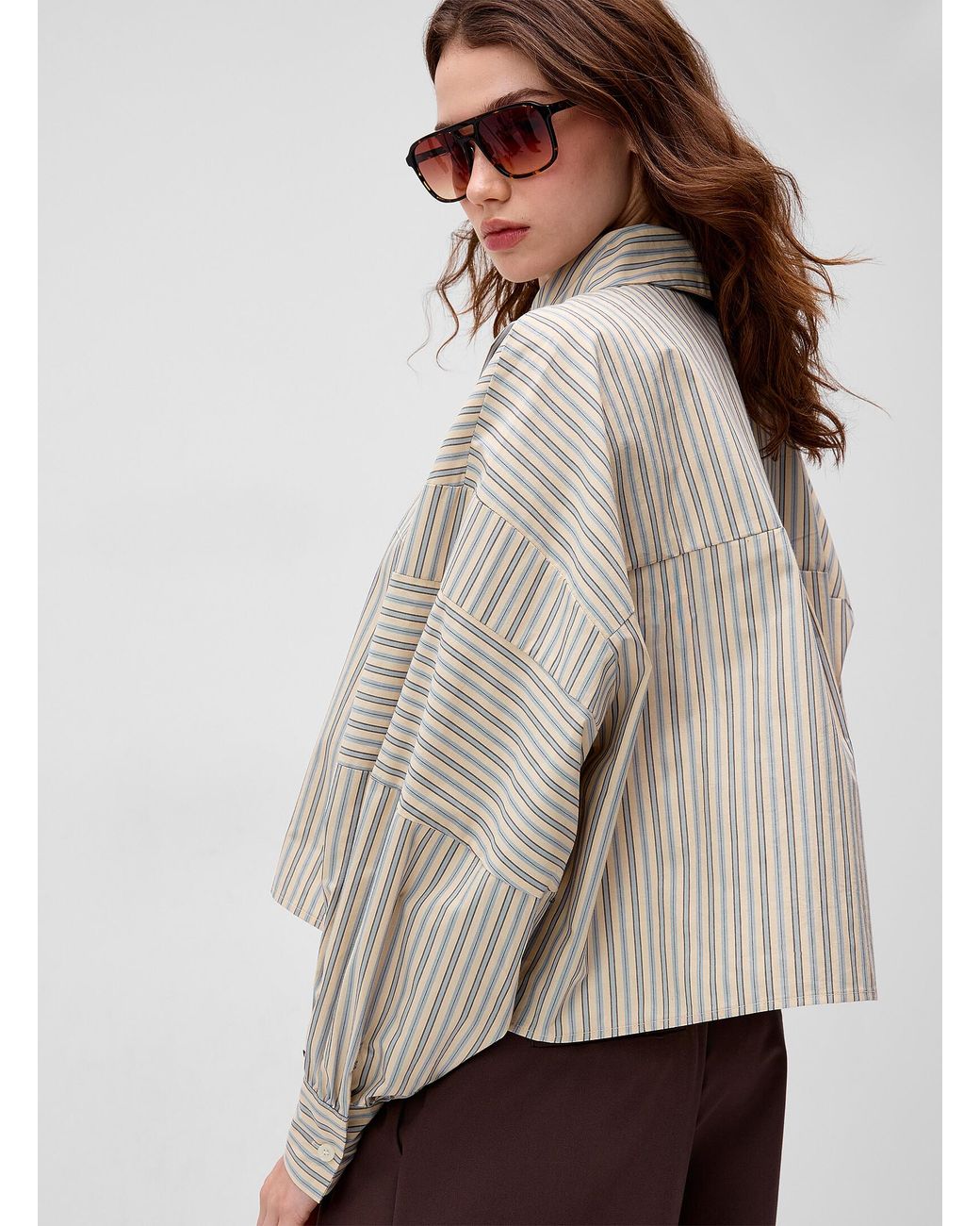 Daisy Street Gray Puff