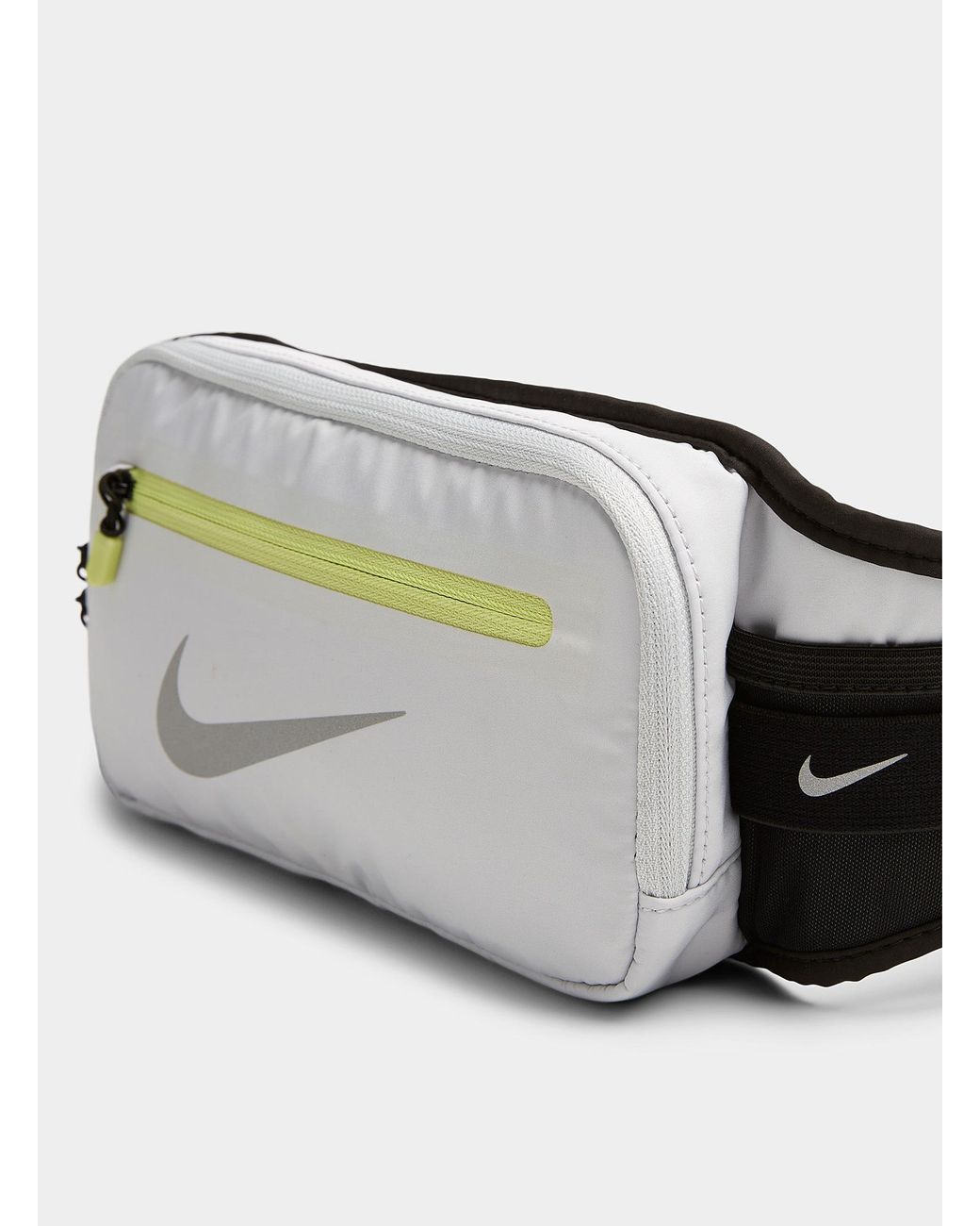 Nike Reflective Logo Waist Pack in Gray | Lyst