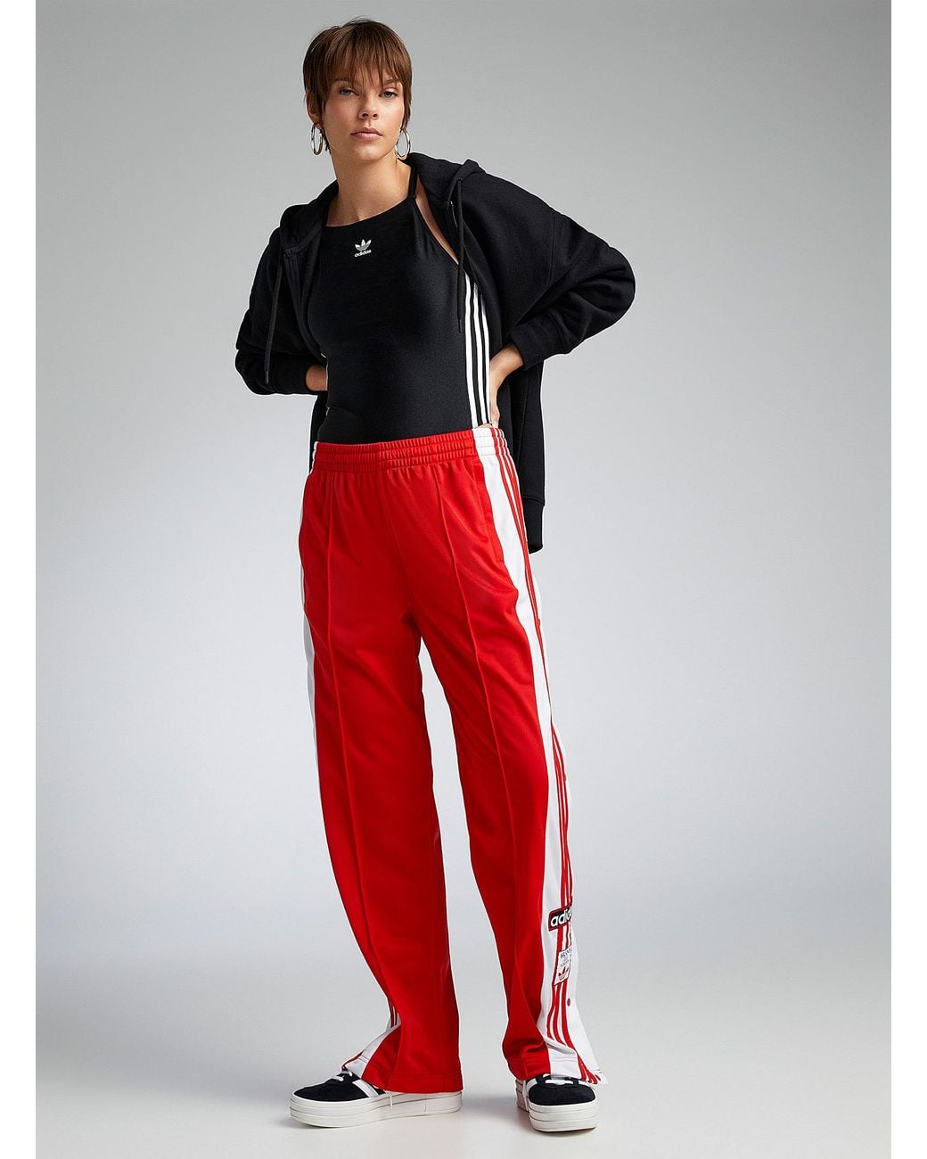 adidas snap pants