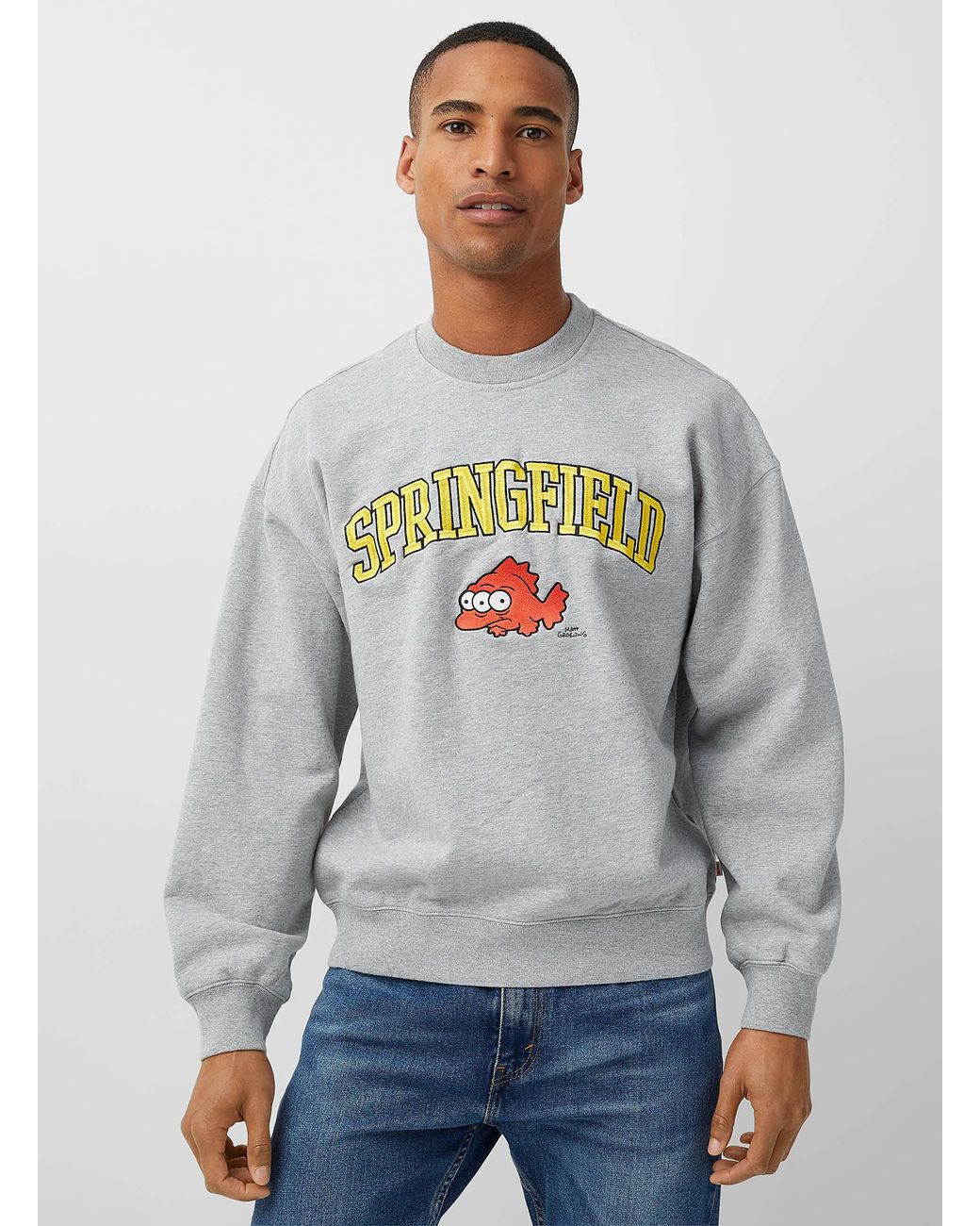 Levi's Springfield Sweatshirt in Grey for Men | Lyst Canada