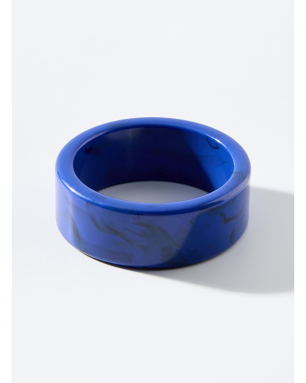 Simon's Blue Large Resin Bangle