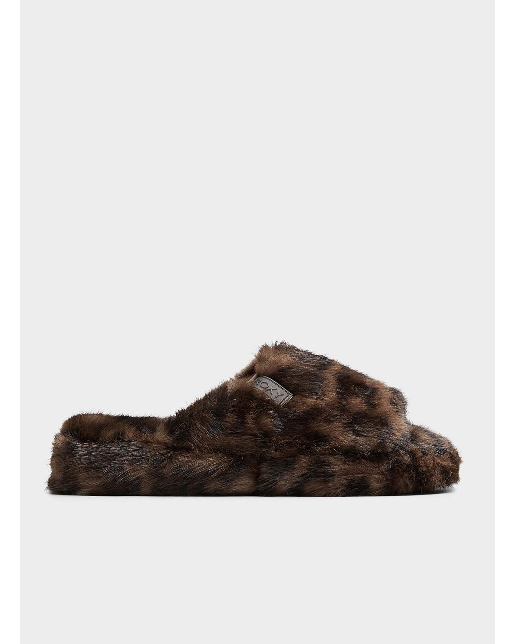 Roxy Brown Sloane Leopard Faux