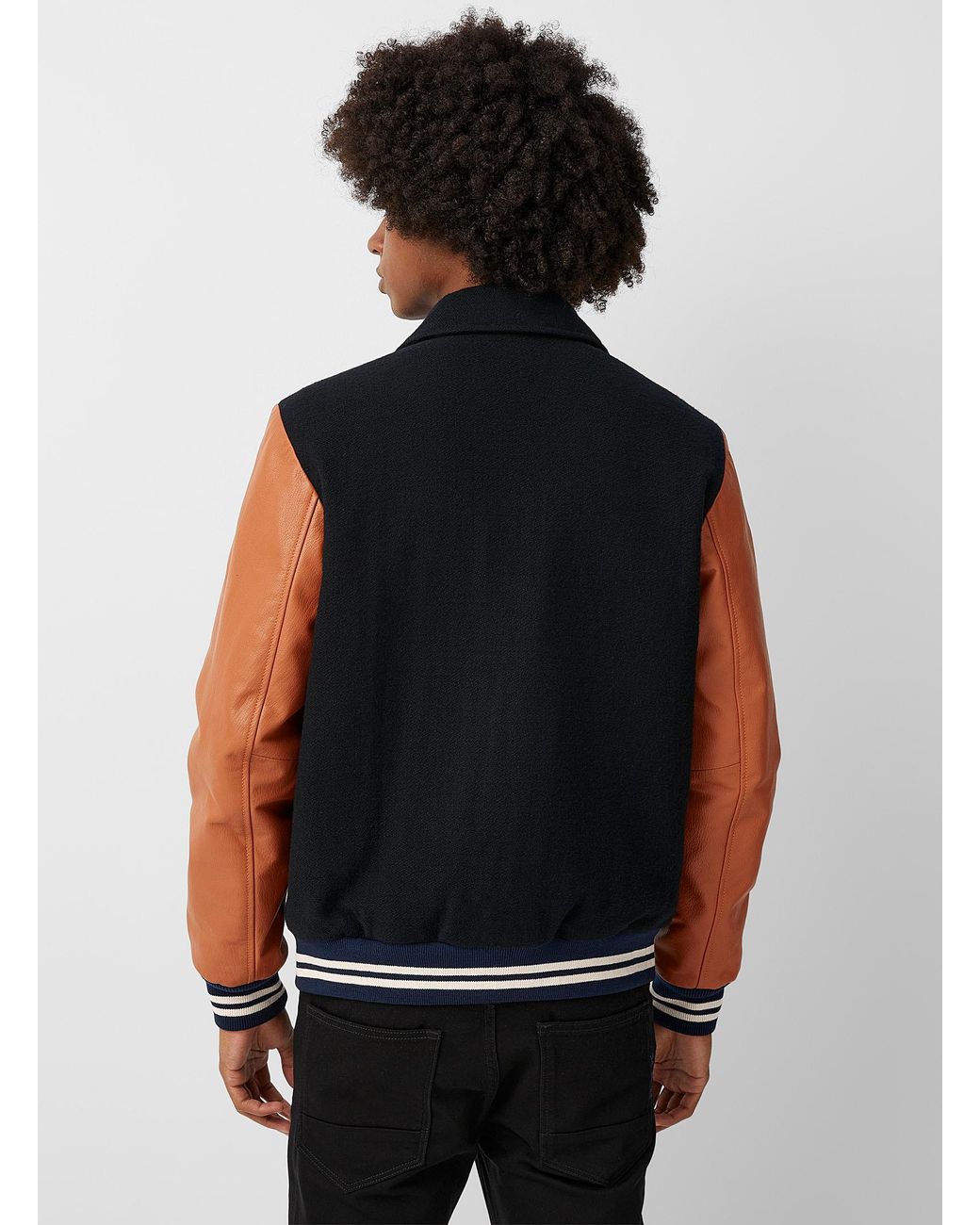 Scotch and soda shop varsity jacket