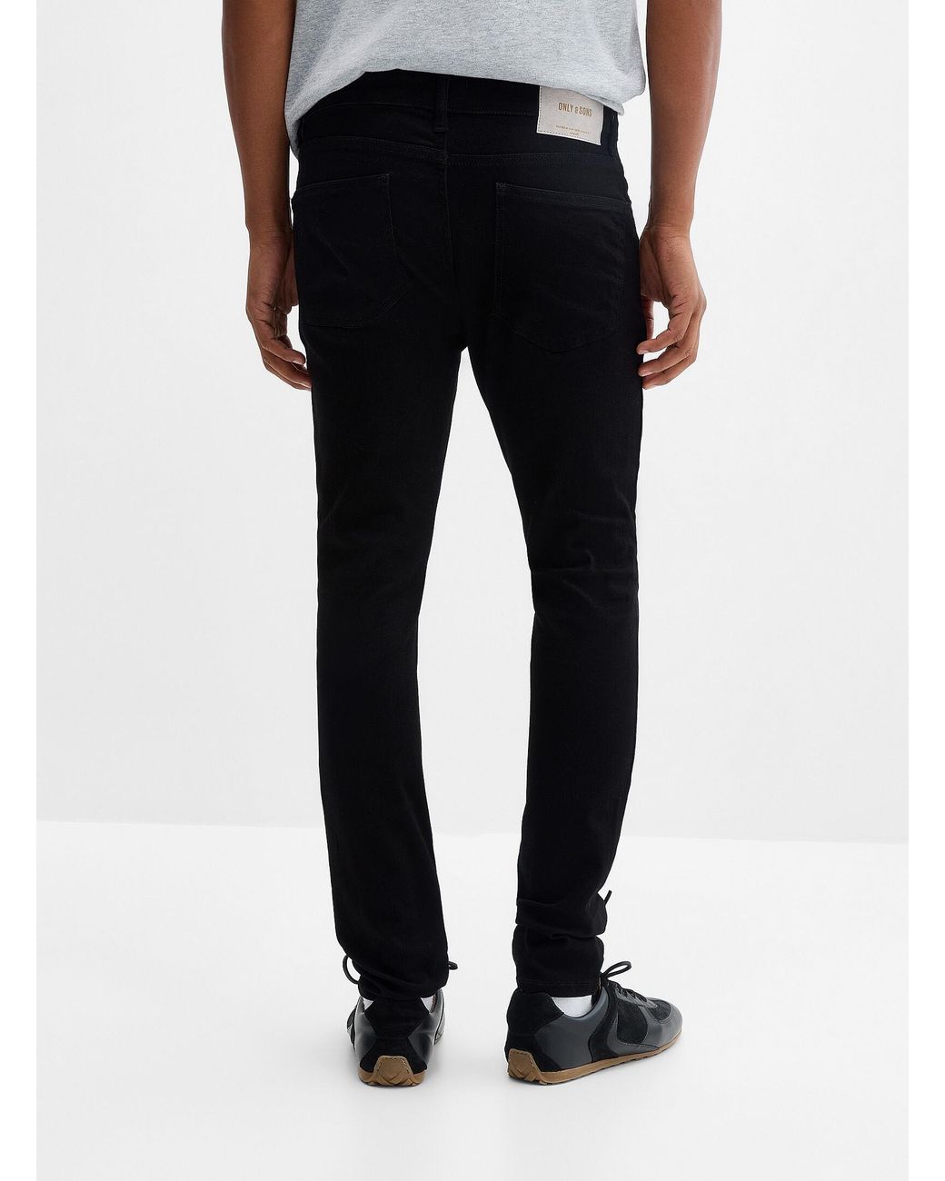 Only & Sons White Warp Deep for men