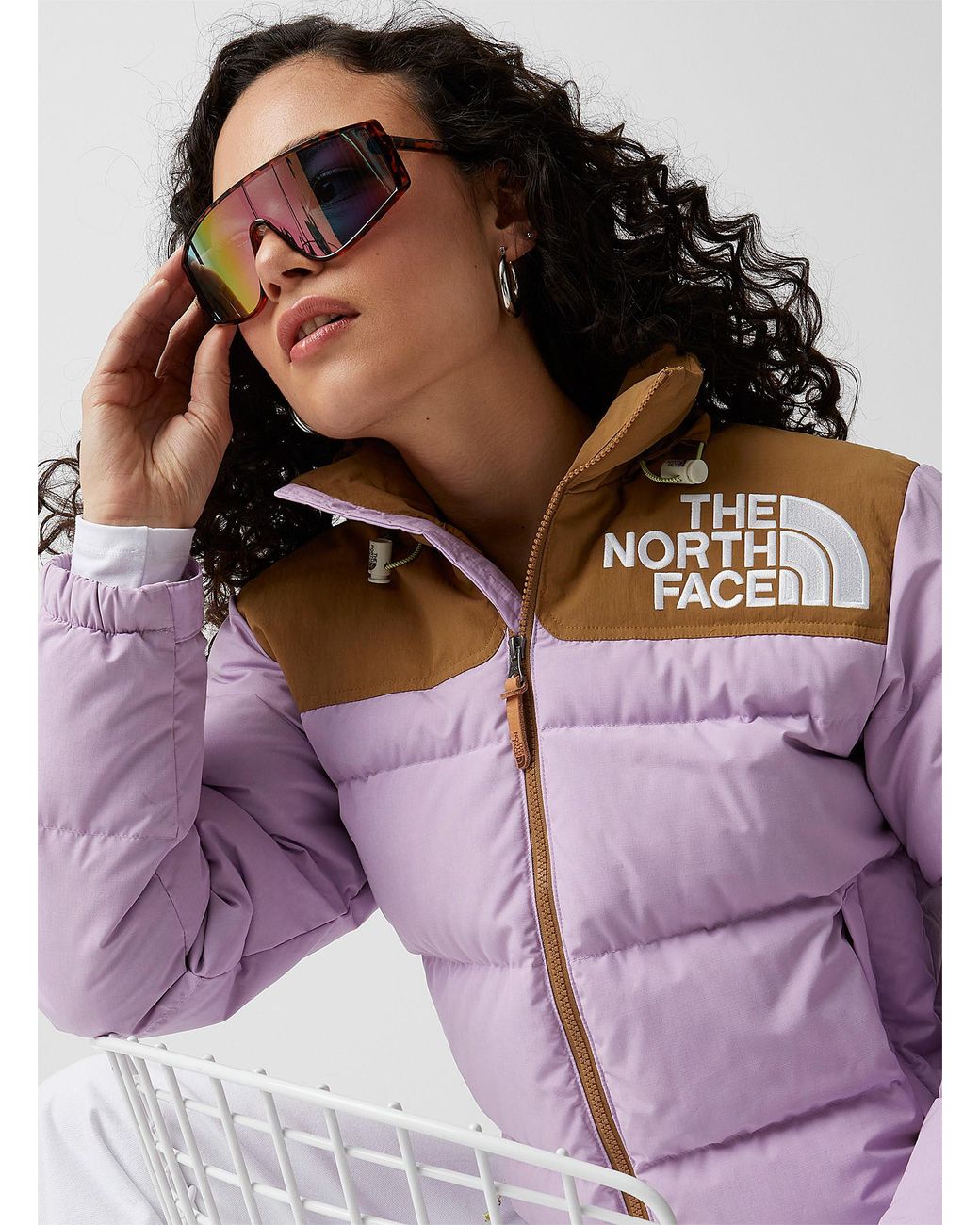 The North Face Nuptse 92 Low in Purple Lyst