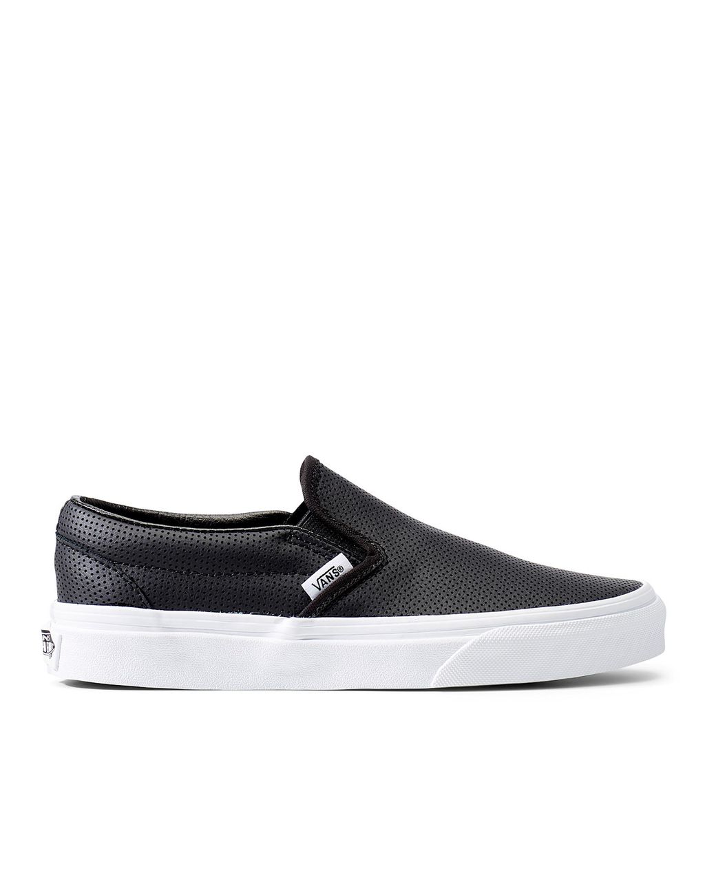 leather slip on vans