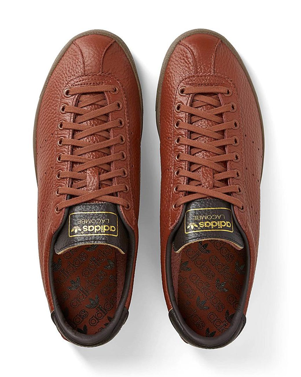 adidas Originals Leather Lacombe in Brown for Men | Lyst