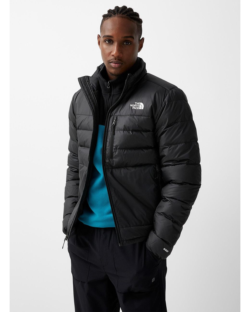 The North Face Aconcagua 2 Quilted Jacket Relaxed Fit in Black for Men ...