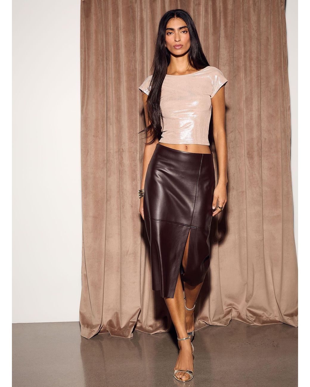 Icône Brown Metallized Open