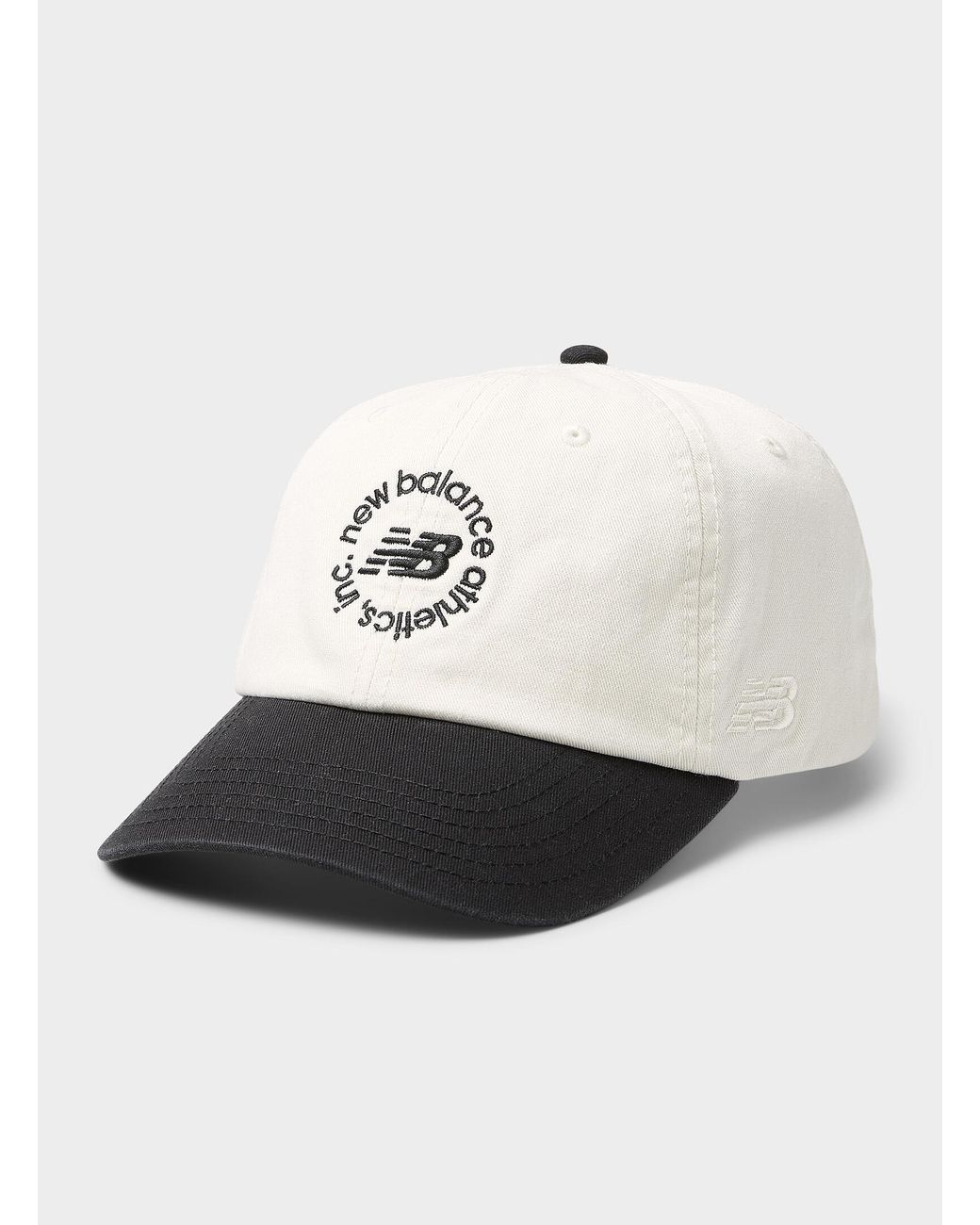 ハット +New Balance+ NBGDFSW102 Letter graphic nylon ball cap WHITE New Balance Letter Graphic Nylon Ballcap Unisex Sports Cap