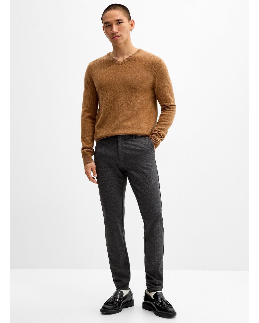 Only & Sons Brown Micro for men