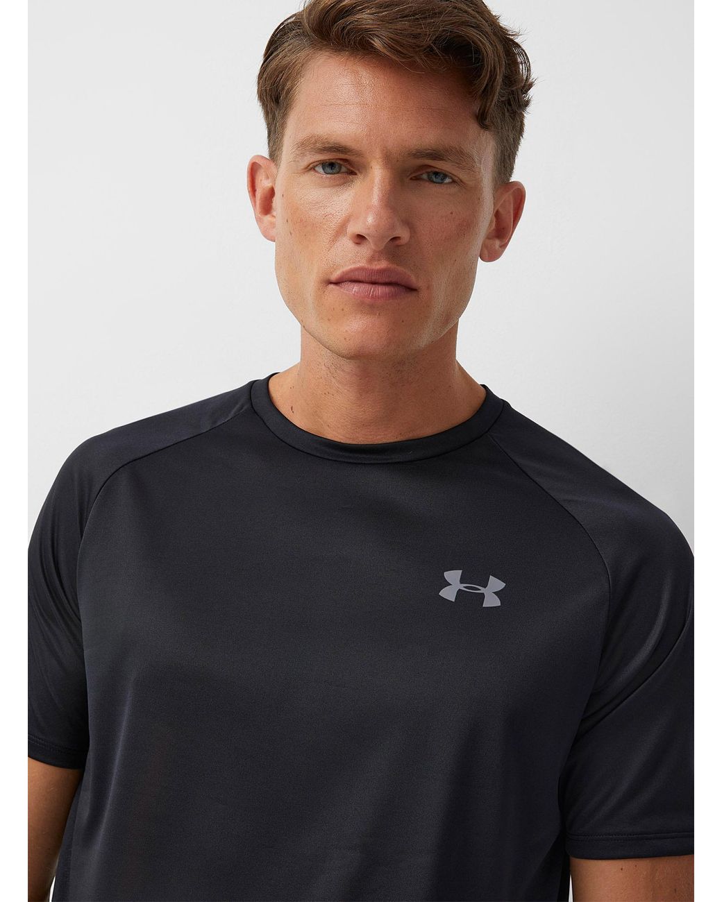 Under Armour Tech 2.0 Cool Jersey T in Black for Men | Lyst