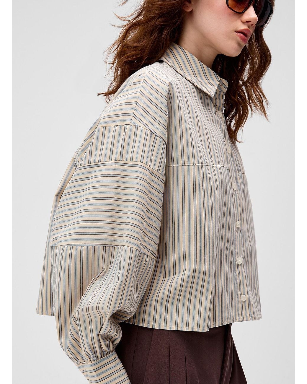 Daisy Street Gray Puff