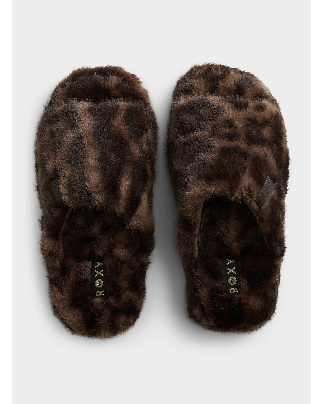 Roxy Brown Sloane Leopard Faux