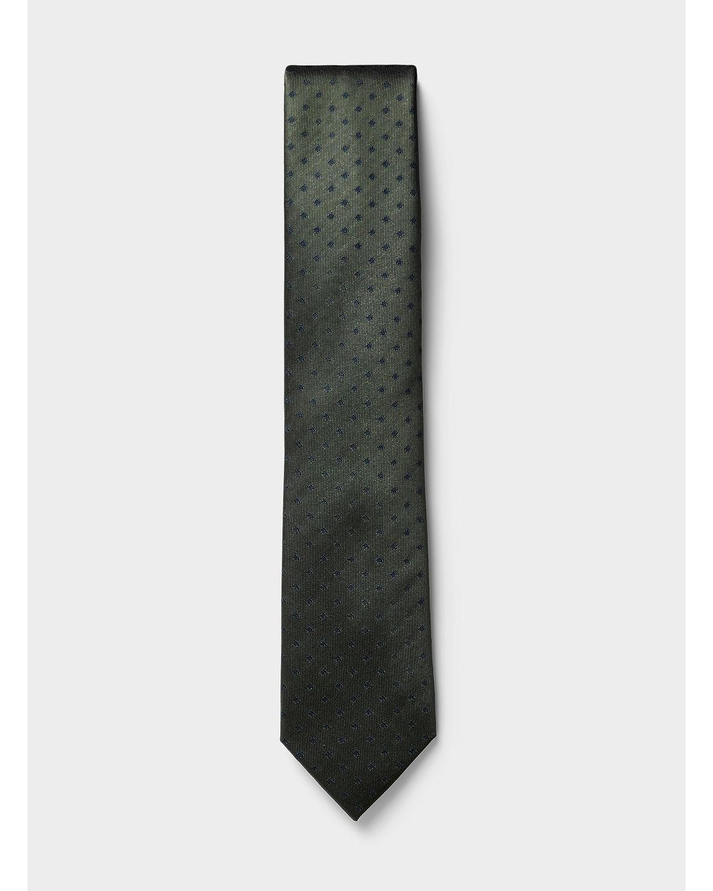 SELECTED Green Jacquard Mini for men