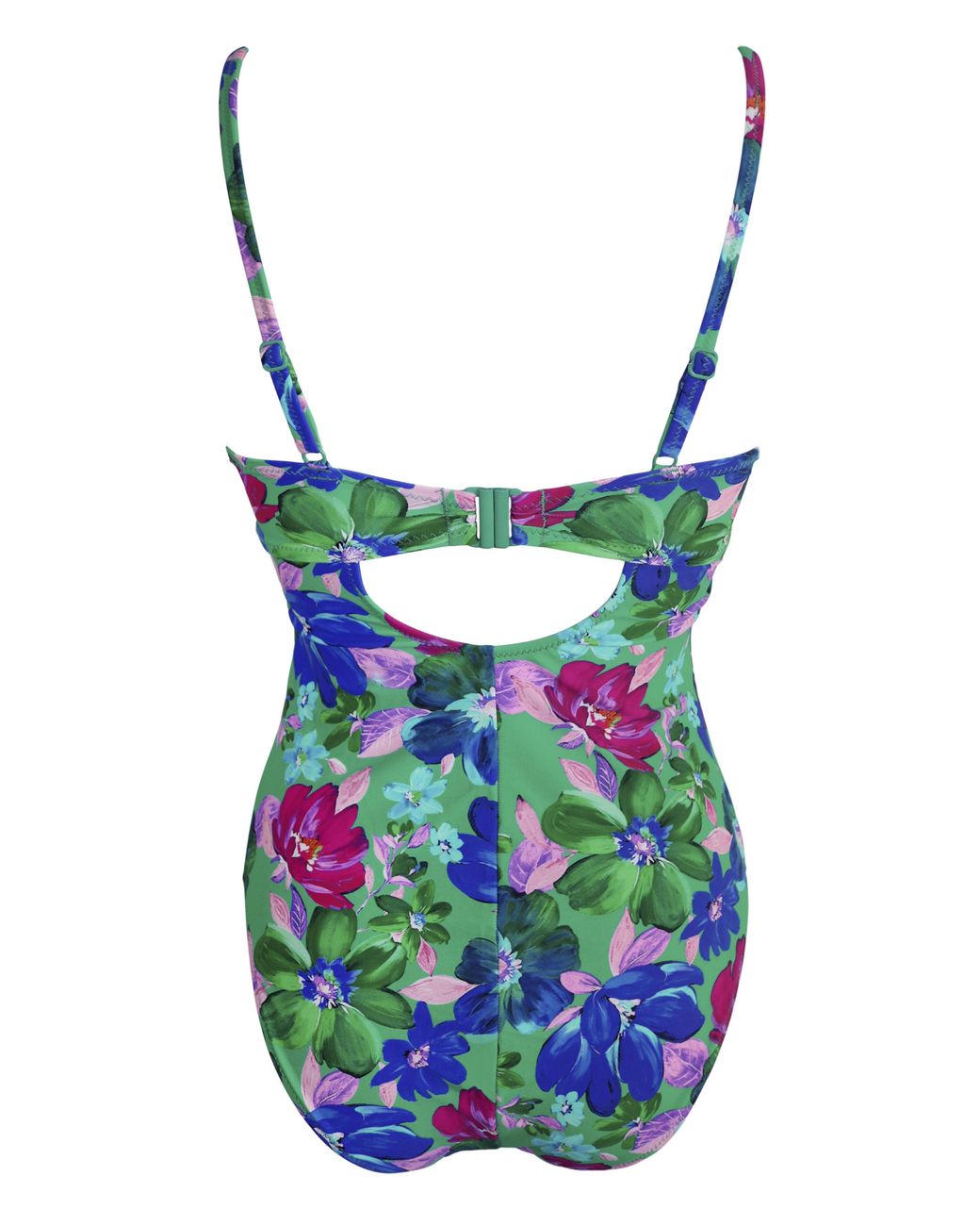 Pour Moi Green Free Spirit Underwired Swimsuit