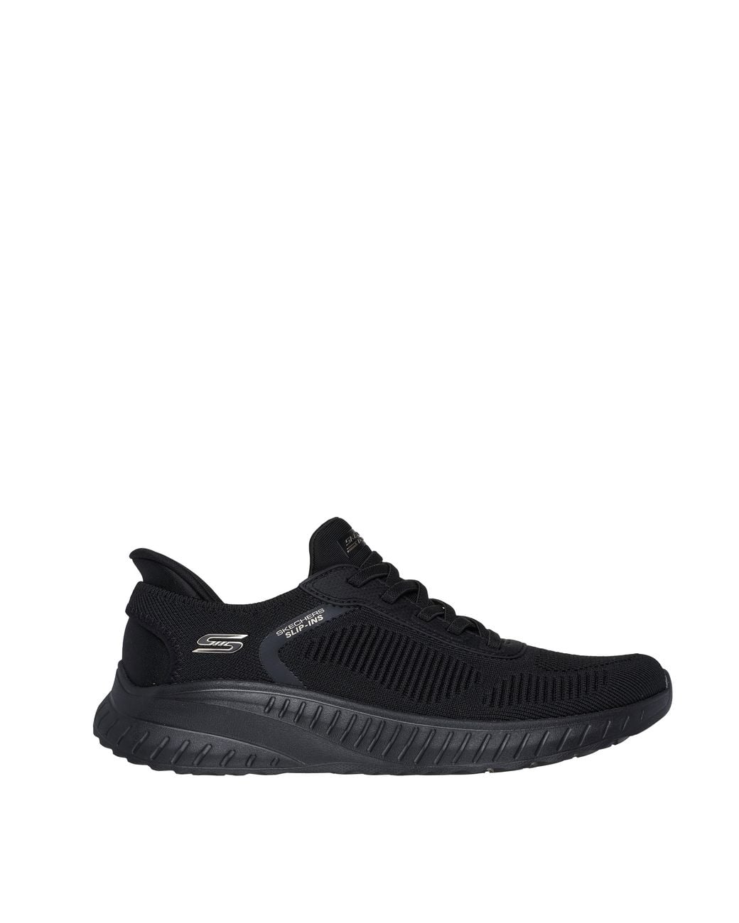 Skechers Black Bobs Squad Chaos Trainers