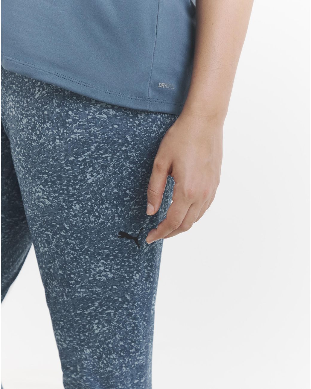 PUMA Blue Train Essential Printed Leggings