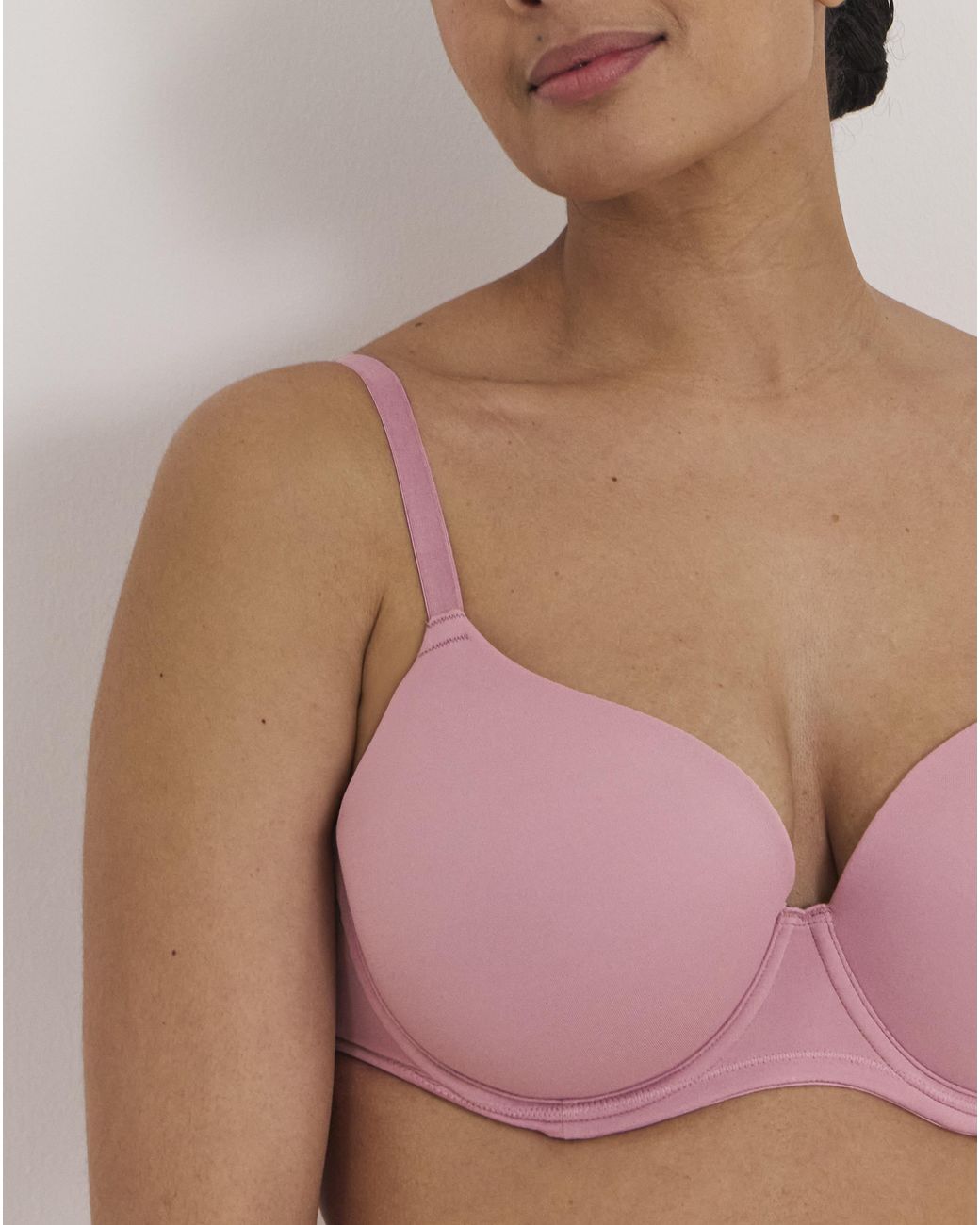 Pretty Secrets Pink 2 Pack Smoothing Microfibre T-Shirt Bras