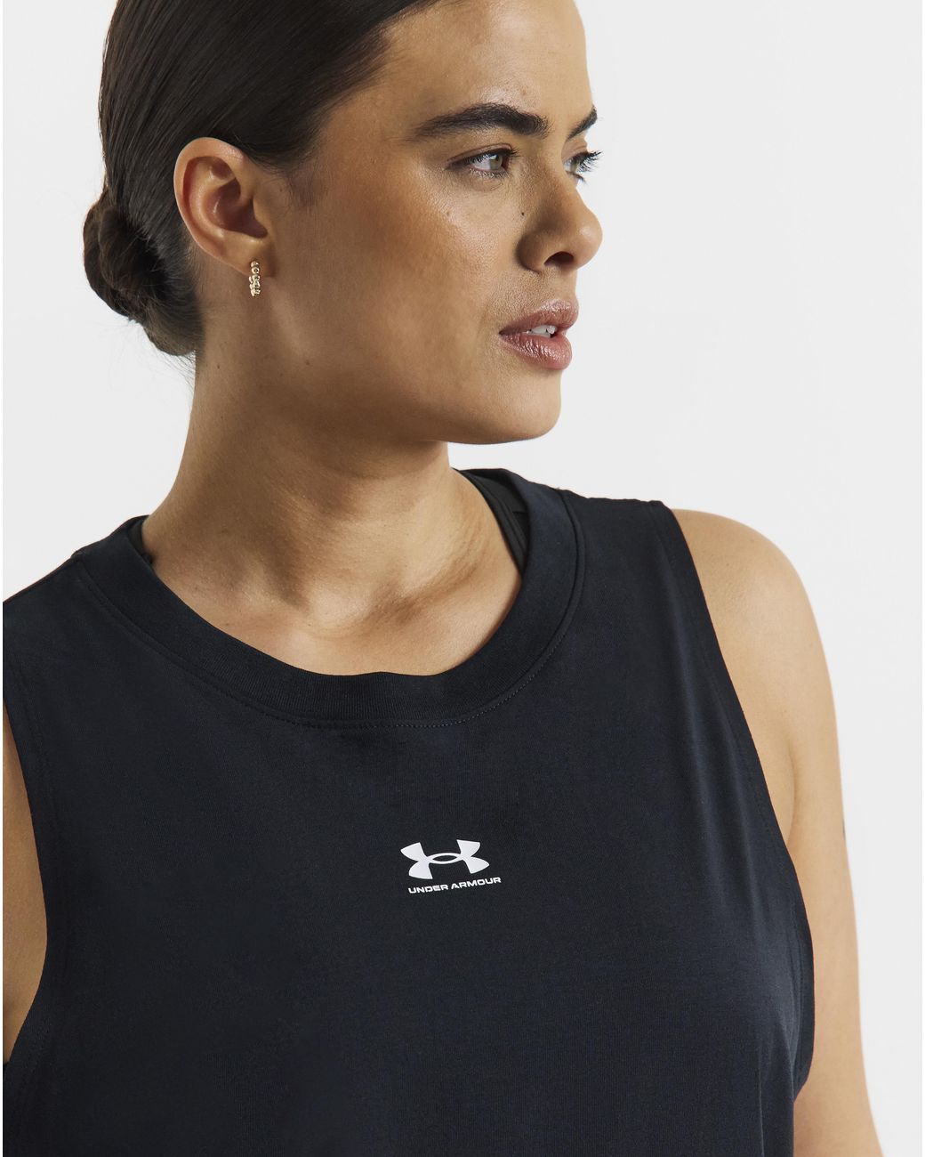 Under Armour Black Rival Muscle Tank