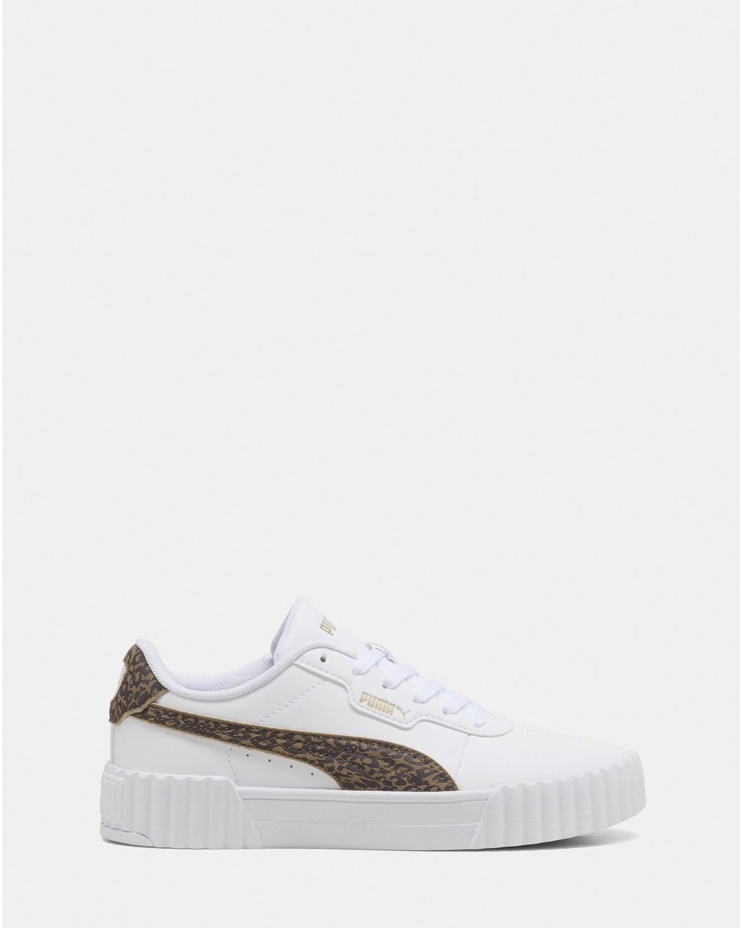 PUMA White Carina 3.0 Feline Trainers