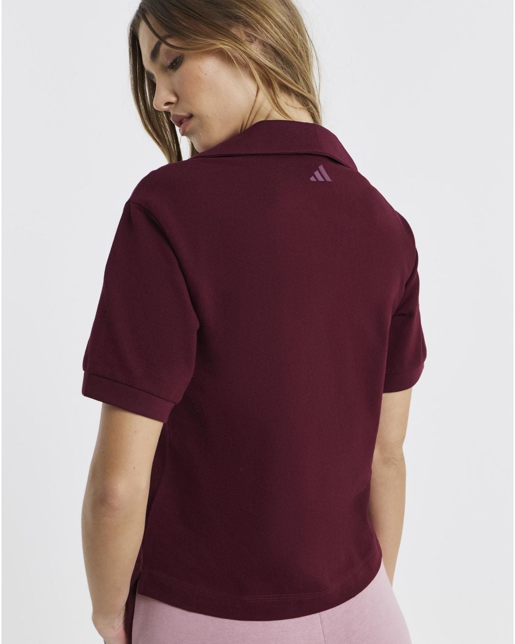Adidas Purple Polo