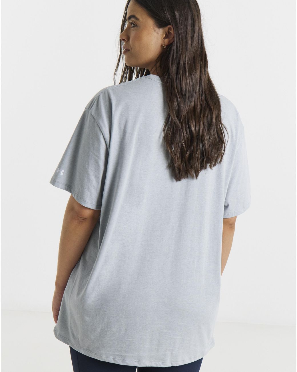 Under Armour Blue Campus Oversized T-Shirt
