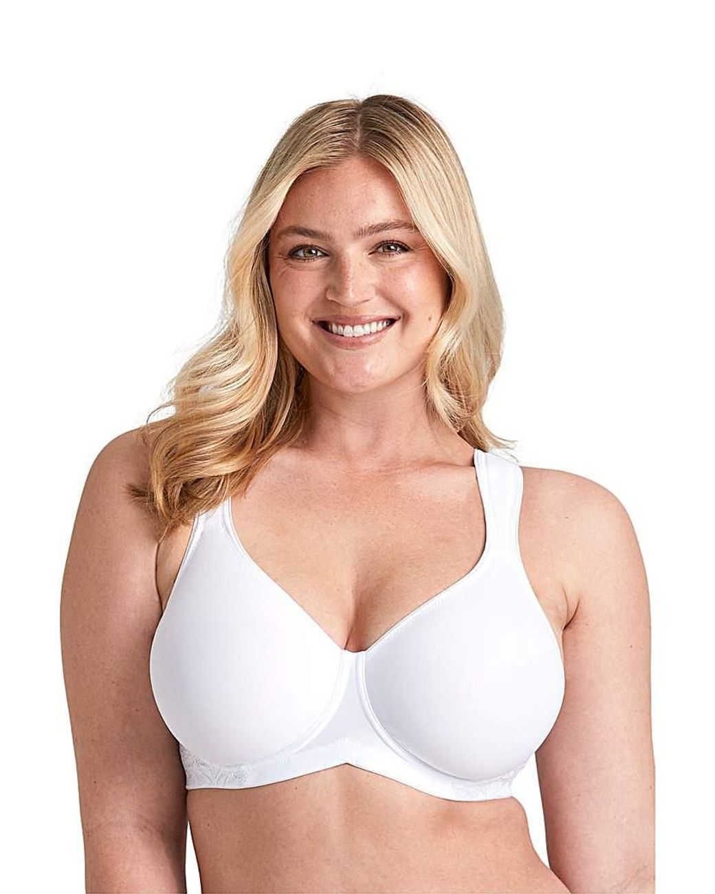 Miss Mary Of Sweden White Miss Mary Stayfresh Lace Moulded Cup Bra