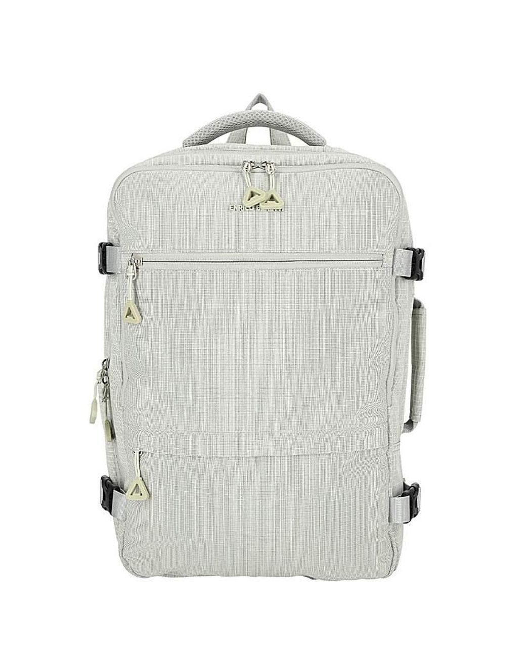 Enrico Benetti Gray Luzern Laptop Rucksack