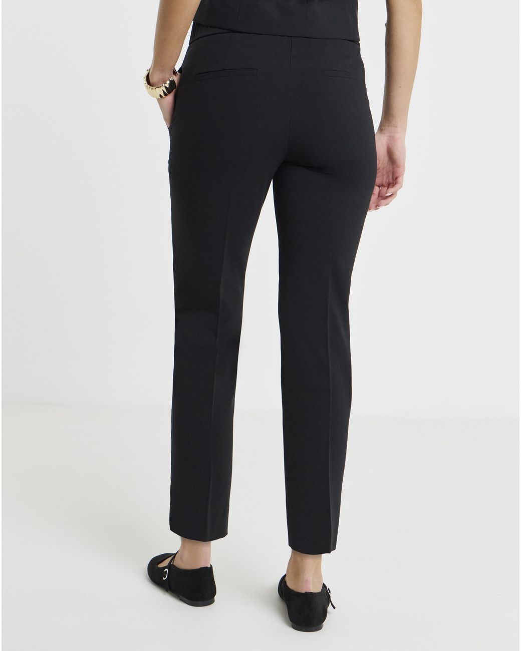 Simply Be White Magisculpt Tapered Leg Regular