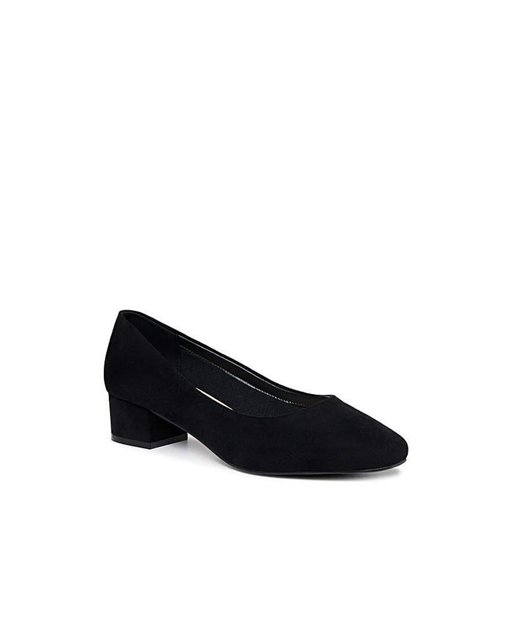 Paradox London Black Gretchen Wide Fit Shoes