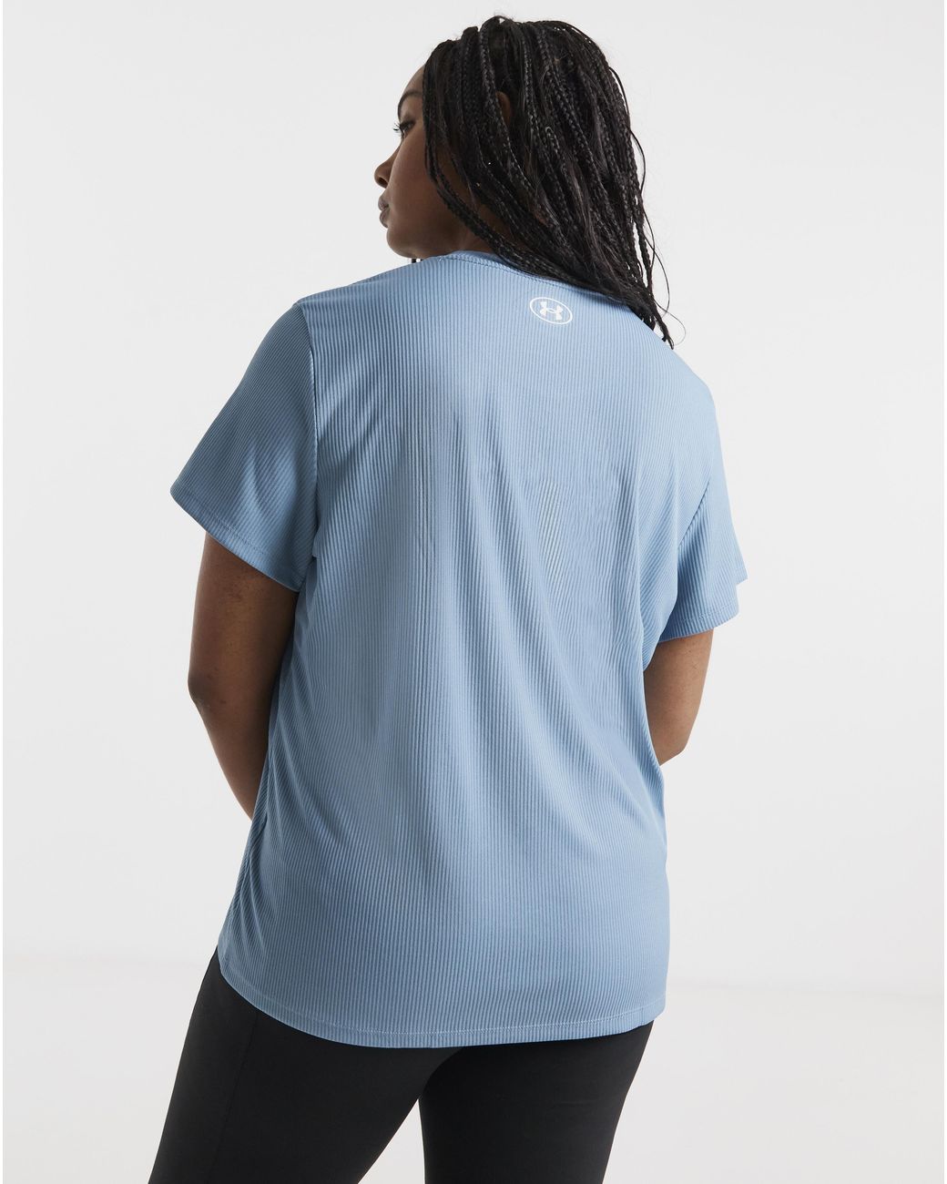 Under Armour Blue Tech Rib T-Shirt