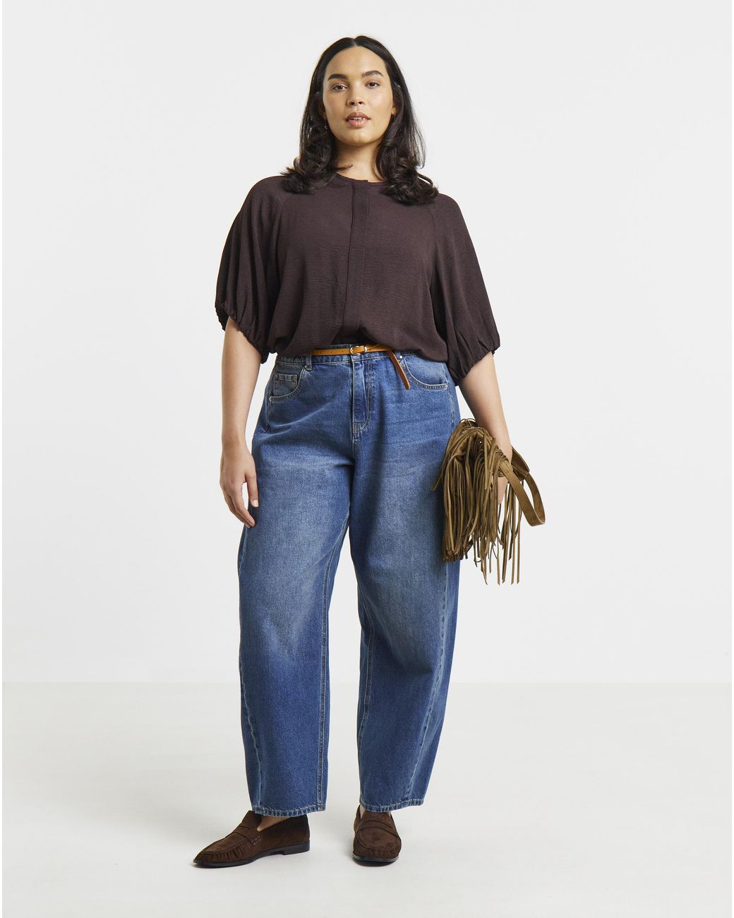 Simply Be Brown Top