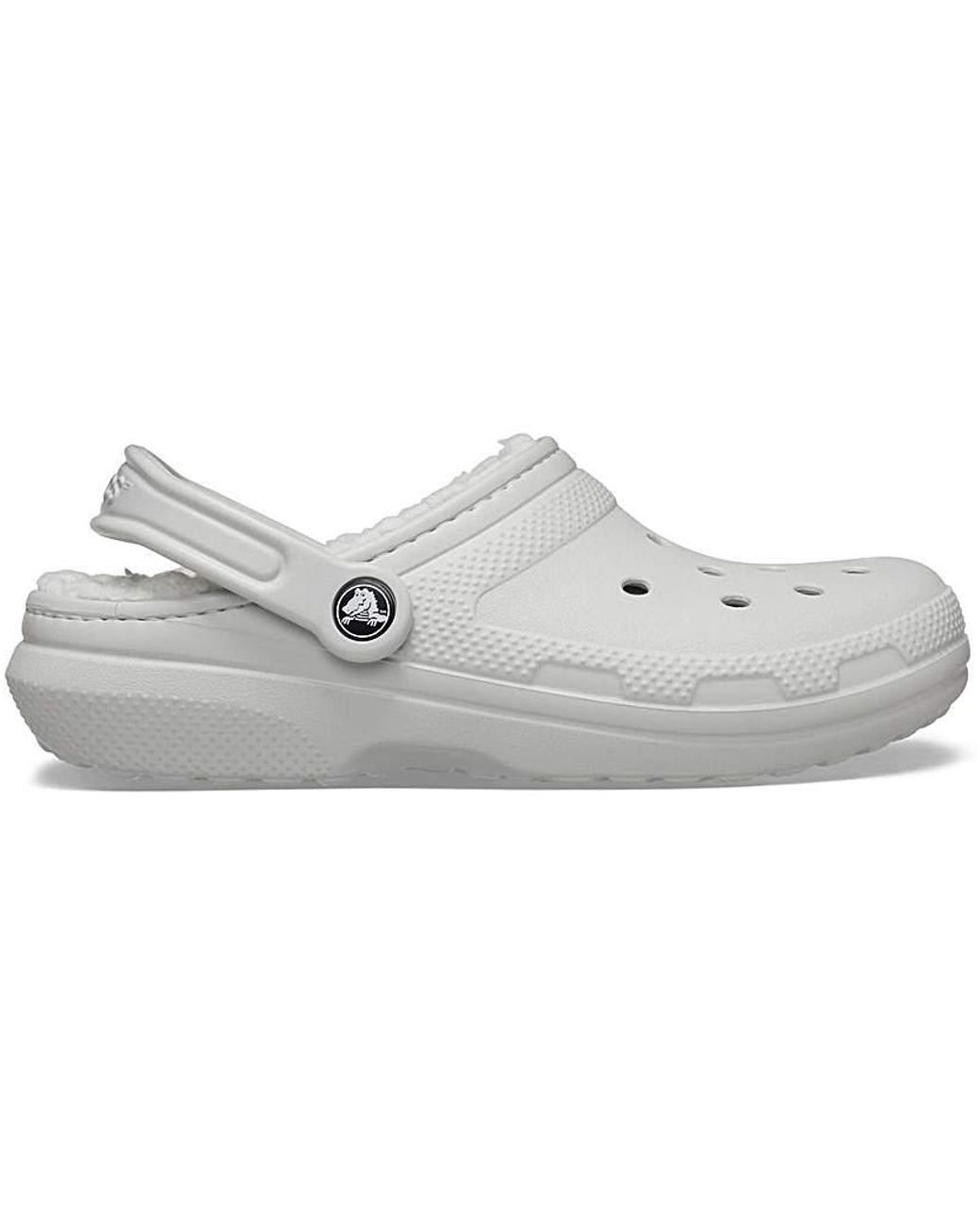 CROCSTM White Classic Lined Clog