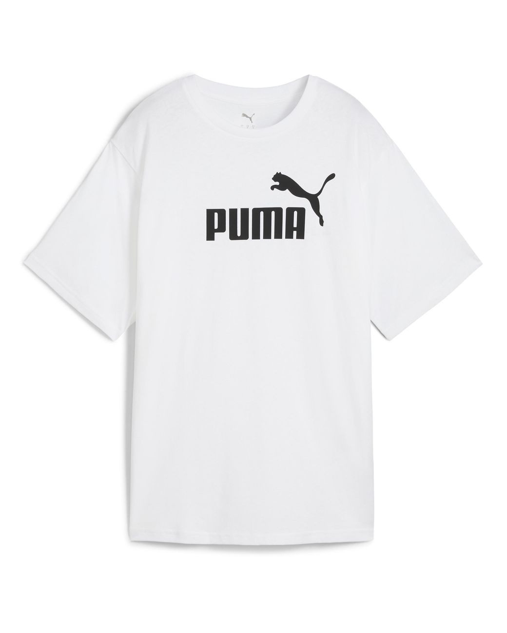 PUMA White Essentials No.1 Logo Relaxed Tee