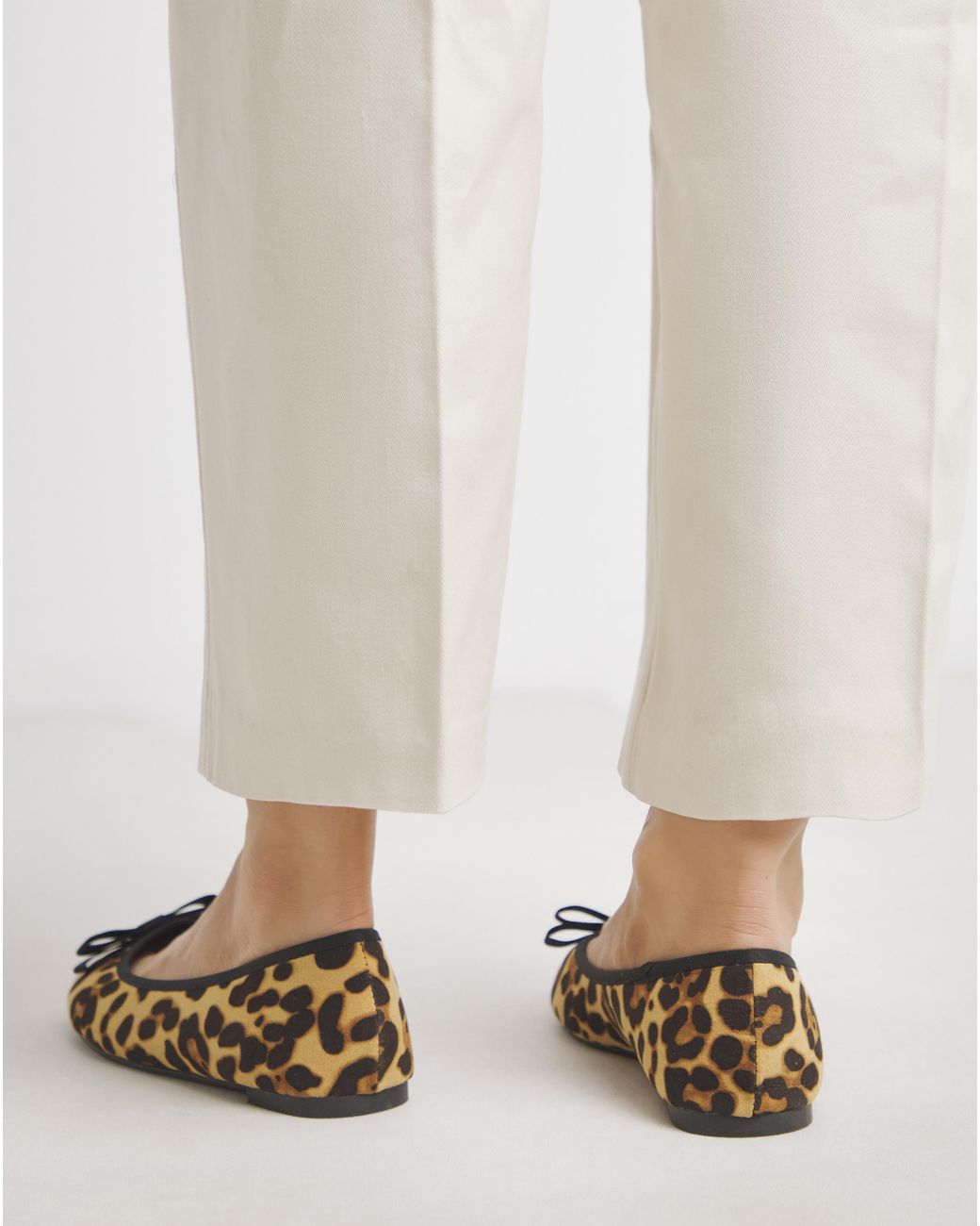 Simply Be Natural Classic Ballerina Bow Shoe Extra Wide