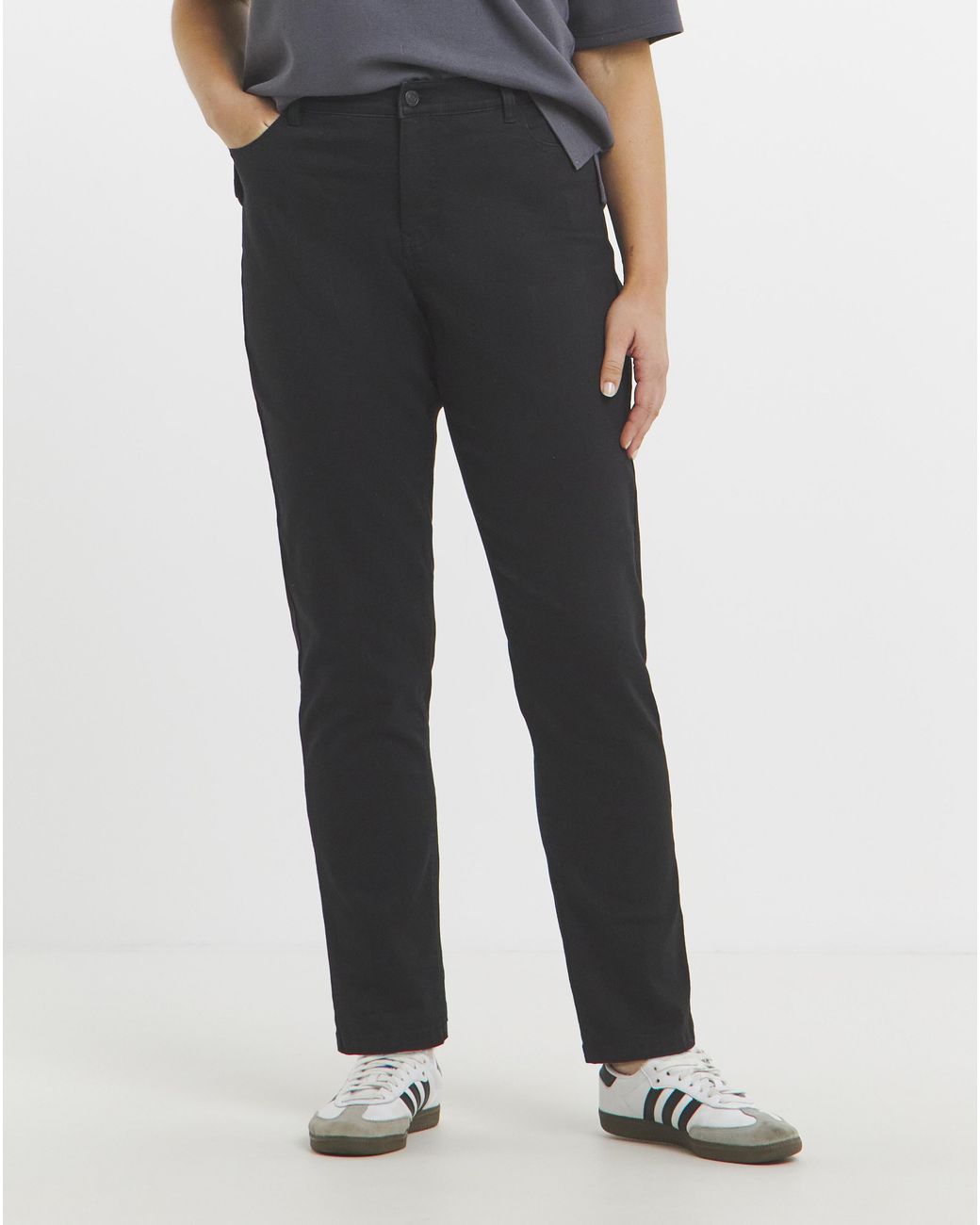 Simply Be Blue 24/7 Wash Boyfriend Jeans