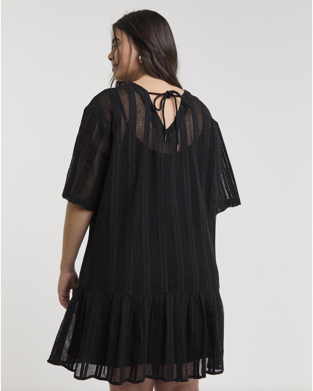 Native Youth Black Dress