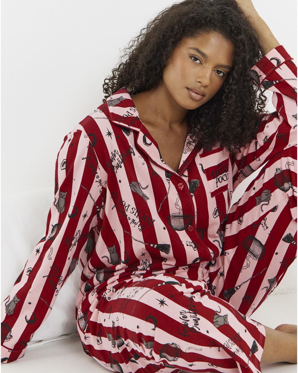 Pretty Secrets Red Hocus Pocus Licensed Pj Set